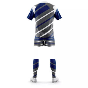 Uniformes de Rugby Personalizados al por Mayor, Impresión por Transferencia de Calor, Alta Calidad, OEM, 100% Poliéster, Transpirable, Ecológico, de Secado Rápido - Product Image 4