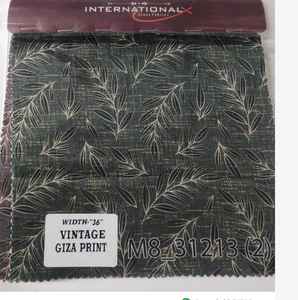 Tissu de chemise imprimé numérique Giza de qualité supérieure, largeur 36, 100 % polyester, fourniture d'usine, matière vestimentaire pour hommes et femmes pour les mariages - Product Image 5