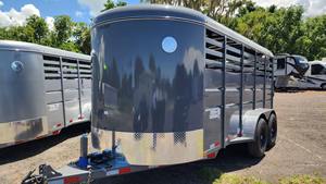 2024 Semirremolque de ganado EagleX 6,8x16 Material de acero disponible para la venta-Remolques de camiones agrícolas - Product Image 3