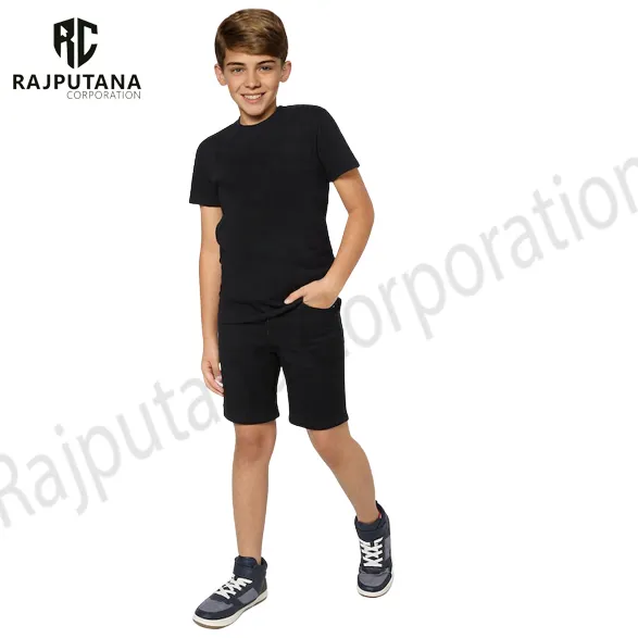 T-shirts pour garçons | T-shirt de sport en coton pour enfant garçon | T-shirt coupe classique à col rond