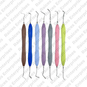 Juego de Instrumentos Dentales Profesionales para Obturaciones, Acero Inoxidable, Agarre Ergonómico Manual, Ligero, Herramienta de Higiene Dental de Alta Calidad - Product Image 5