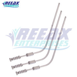 Tube d'aspiration de neurochirurgie personnalisé en acier inoxydable avec logo fabriqué au Pakistan de REEAX ENTERPRISES-Fournisseur d'instruments chirurgicaux - Product Image 6