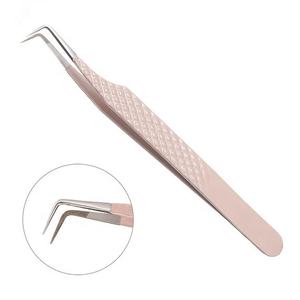 แหนบปลายคิ้วทำจากใยไฟเบอร์90องศาเครื่องมือปรับรูปทรงแวววาวสำหรับแต่งคิ้ว - Product Image 5