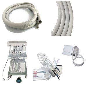 Tuyau corrugué dentaire en PVC gris spécial ou tube d'aspiration pour fauteuil dentaire, tuyau corrugué pour fauteuil dentaire, tube pour équipement de beauté - Product Image 1