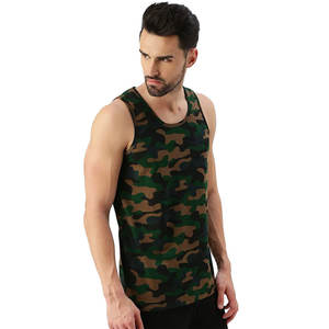 Débardeur de sport personnalisé pour homme, respirant, sans manches, pour la remise en forme, l'entraînement, style décontracté, grande taille, sublimation, prix bas - Product Image 2