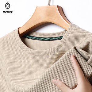 Ntroducing <span class=keywords><strong>la</strong></span> nuova squisita estate Waffle girocollo a maniche corte t-shirt, una lussuosa aggiunta agli uomini a maniche corte - Product Image 1