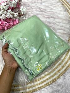 คอลเลกชันของเราชุดส่าหรีผ้าไหมนำเข้าสำหรับงานปาร์ตี้งานแต่งงานสุดพิเศษเทรนด์แฟชั่นล่าสุดสำหรับผู้หญิงเด็กผู้หญิง - Product Image 2