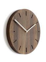 Jam Dinding Kayu Mewah Bentuk Persegi Desain Art Deco Tampilan Antik Mekanisme Analog Quartz Senyap Bertenaga Baterai