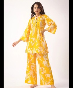 Venta al por mayor vestido cosido indio Eid Maria algodón impreso Formal Maxi hermoso estilo árabe Boutique colección - Product Image 6