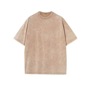 เสื้อยืดผ้าฝ้าย100% สำหรับผู้ชายสินค้าออกใหม่เสื้อแนวสตรีทถักยาว250 GSM ดีไซน์แฟชั่นสุดพิเศษ - Product Image 3