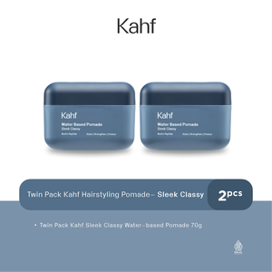 Pomada a Base de Agua Kahf Sleek Classy 70 g con Biotina y Péptidos para Peinar, Fortalecer, Proteger, Fijación Flexible y Aspecto Brillante - Product Image 3