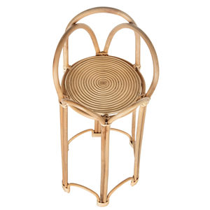 Indoor <b>Plant</b> Stand with Natural <b>Rattan</b> Loop Home Application Directly From Vietnam - Product Image 4