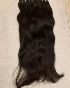 Bundles de cheveux brésiliens vierges à double tirage de qualité supérieure du sud de l'Inde Extensions de perruque Vente en gros de cheveux humains naturels - Product Image 5