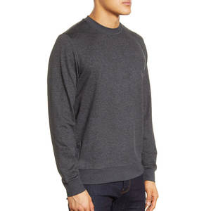 Sweat-shirt pour homme 100% coton, prix de gros d'usine, meilleur prix, faible MOQ, sweat-shirt pour homme, broderie 3D, uni, teinture unie - Product Image 3