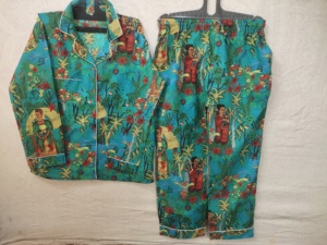 Ropa de dormir de verano para mujer, traje de noche, conjunto de pijama de dama de honor de algodón 100%, Camisa larga con estampado Floral y pijama cómodo - Product Image 4