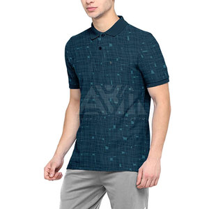 Camiseta Personalizada para Hombre, Tejida, Estampada, de Manga Corta, Algodón y Poliéster, Casual, Fabricante Mayorista OEM - Product Image 5