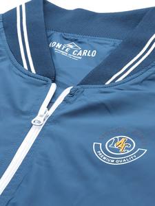 Chaquetas universitarias de lana y cuero para hombre de alta calidad, chaquetas Collage recubiertas de lona Letterman para diseño sin cuello de invierno - Product Image 2