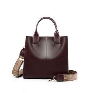 Luxury Elegant Cowhide Leather Crossbody <b>Bag</b> High Capacity Double <b>Shoulder</b> Straps for Women's Summer & Winter Shopping & Travel - Product Image 1