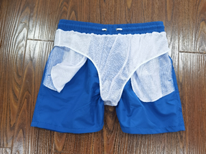 กางเกงขาสั้นชายหาดบุผ้าเมชสำหรับผู้ชายกางเกงขาสั้นเล่นเซิร์ฟบอร์ดสำหรับฤดูร้อนกางเกงขาสั้นสำหรับใส่ว่ายน้ำกางเกงขาสั้นออกแบบโลโก้ได้ตามที่ต้องการพิมพ์ลายทั้งหมด2025ใหม่ - Product Image 3