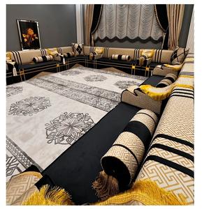 Sièges au sol orientaux, canapé ethnique, canapé Majlis arabe, canapé de style ottoman, ensemble Jalsa arabe, sièges au sol orientaux de luxe - Product Image 1