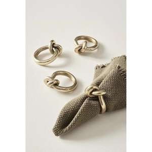 Anneaux de serviette personnalisables événement fêtes d'anniversaire fiançailles anniversaire dîner Table anneaux décoratifs pour porte-serviettes utilisation - Product Image 6