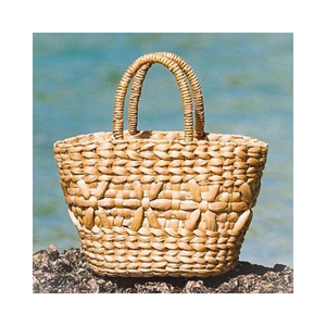 Bolso de mano de jacinto de agua de lujo 2023, bolso de playa Mujer con asas de hombro para hechas en Vietnam, bolso de verano y regalo - Product Image 1