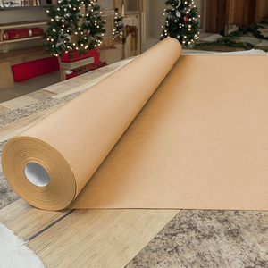 Giấy Gói Màu Nâu cuộn lớn, giấy thủ công cho bảng thông báo Thủ công mỹ nghệ đóng gói bọc di chuyển vận chuyển áp phích 70gsm 55lb - Product Image 5