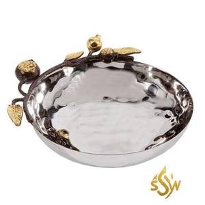 Vajilla Nuevo Tazón de latón único Fideos japoneses que sirven Gran calidad Hecho a mano Metal Aspecto excepcional Tazón Forma larga - Product Image 4