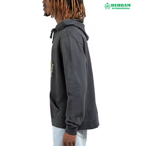 Sweat-shirts à capuche de luxe coupe classique 100% coton molletonné French Terry 300g respirant séchage rapide unisexe streetwear - Product Image 4