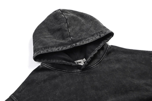 OEM venta al por mayor logotipo personalizado 400 GSM ejercicio ropa entrenamiento peso pesado algodón recortado Sudadera con capucha hombres sudaderas con capucha - Product Image 2