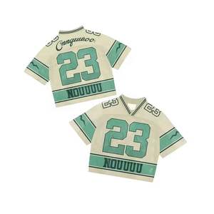 Jersey de fútbol personalizado con bandera de malla sublimada, ropa de fútbol americano - Product Image 1