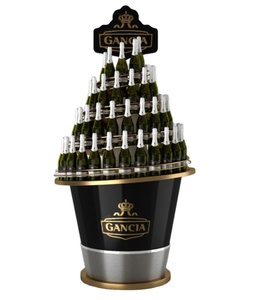 ชั้นวางขวดไวน์อะคริลิกพร้อมจอแสดงผลทำจากอะคริลิค - Product Image 1