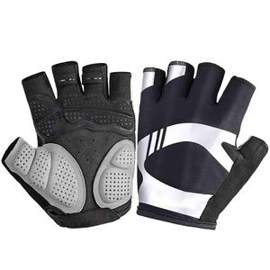 High Quality Cycling Gloves Half <b>Finger</b> Men Mountain <b>Bike</b> Bicycle Non-slip Cycling Gloves - Product Image 1