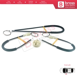 ชุดซ่อมมอเตอร์กระจกไฟฟ้า BWR676 ด้านหน้าซ้าย สำหรับรถยนต์ Megane MK2 EM0/1 ปี 2002-2009 CC Cabriolet Convertible 8201010930 - Product Image 3