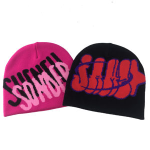 Fabricant de chapeaux OEM ODM Bonnets d'hiver de haute qualité Bonnet tricoté brodé pour hommes avec logo personnalisé - Product Image 3