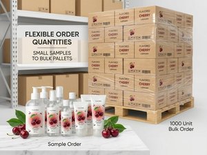 Lubricante a Base de Agua con Sabor a Cereza, Botella con Atomizador de 200 ml, Ecológico, a Base de Plantas Naturales Puras para Uso Adulto - Product Image 4