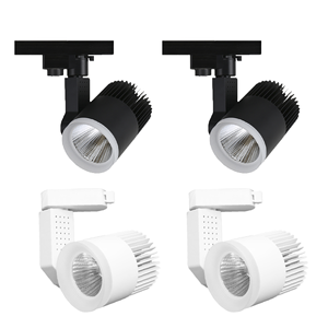 Meilleure vente de LED COB 2-Plated Spot Light Chip noir blanc émettant IP20 Energy Saving Moving Lights Showroom Display - Product Image 4