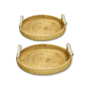 Plateaux en rotin de vente chaude: charme naturel pour chaque occasion du Vietnam avec de haute qualité - Product Image 1