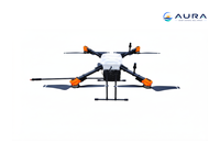 Drone professionnel industriel robuste pour le nettoyage de façades, jet d'eau haute pression, UAV, 1 an, charge utile de 15 kg, pour usines de grande envergure