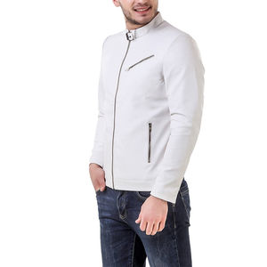 Nouvelle veste de mode en cuir véritable 100% pour hommes Design unique meilleure vente veste en cuir de haute fabrication - Product Image 2