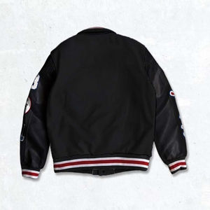 Casual Lightweight <b>Men's</b> Anti-Pilling Windbreaker <b>Jacket</b> Reflective Patchwork with Zipper Closure XL Size Collarless - Product Image 3