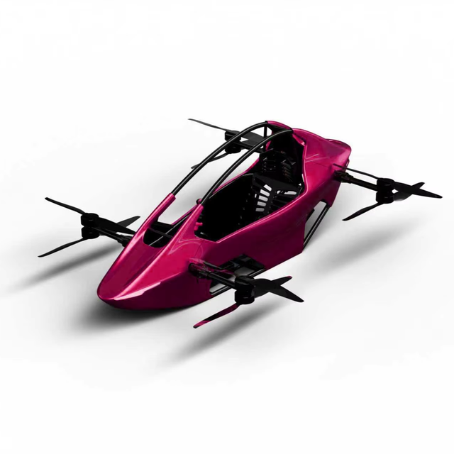 Ultra Light EVTOL S-ZERO Commercial Drones Dual Camera App Hand Control Foldable G-Sensor Remote 20km Image Transmission