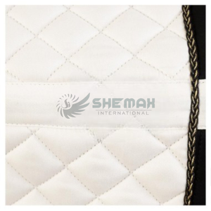 Soft Quilted Cotton <b>Saddle</b> Pad for Horses Breathable English Style Durable Construction Horse Riding <b>Saddle</b> Pads - Product Image 3