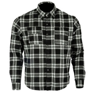 Veste de course de moto personnalisée chemise de motard en flanelle tissu de maillot vêtements de protection de moto pour les motards conception vierge - Product Image 1