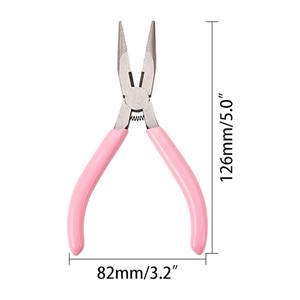 คีมคุณภาพสูงระดับมืออาชีพ คีมอเนกประสงค์สำหรับต่อผม ทำจากสแตนเลส ขนาด 11 ซม. - Product Image 2