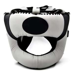 Protection de tête de boxe unisexe personnalisée, intégrale, respirante, double usage, en PU, haute qualité, vente en gros à bas prix en ligne - Product Image 3