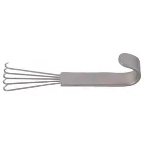 Rétracteur chirurgical à 5 griffes Anderson Bear Claw, outil précis, durable et tranchant avec poignée plate pour les interventions chirurgicales - Product Image 3
