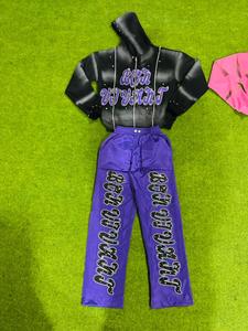 Men's Solid <b>Knee</b> Length Long Sleeve Quick Dry <b>High</b> Quality Sweatsuit Elastic Waist 100% Cotton Lightweight Adult Low MOQ Winter - Product Image 4