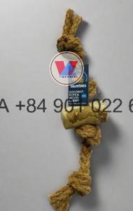 Goofy Tails Café Madera con Coco Coro Cuerda Perro Adecuado Cachorro Perro, Perro Adulto Longitud Variedad Tamaño 12-27cm - Product Image 2