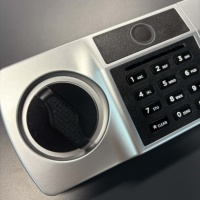 Coffre-fort électronique biométrique à empreinte digitale et code numérique, haute sécurité, étanche et ignifuge, pour armoire, coffre ou tiroir